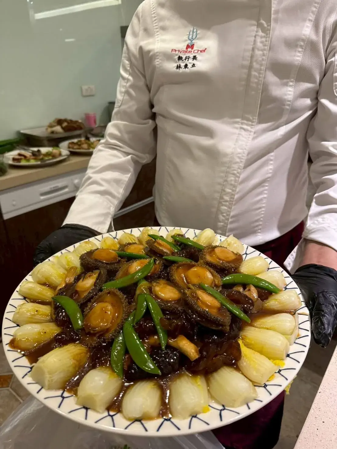 中式外燴辦桌 鮑魚海參